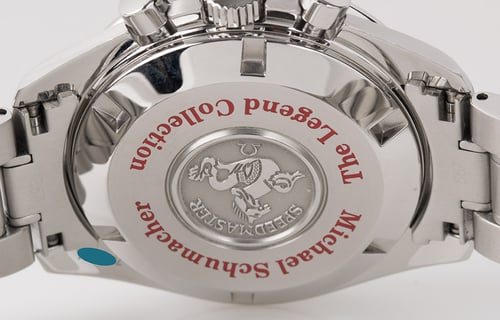 Caseback of Speedmaster 'The Legend'