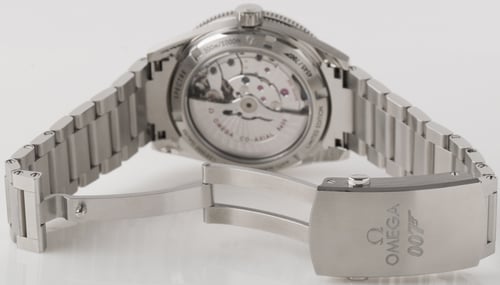 Open Clasp Shot of Seamaster 'SPECTRE' LE 300 Master Co-Axial