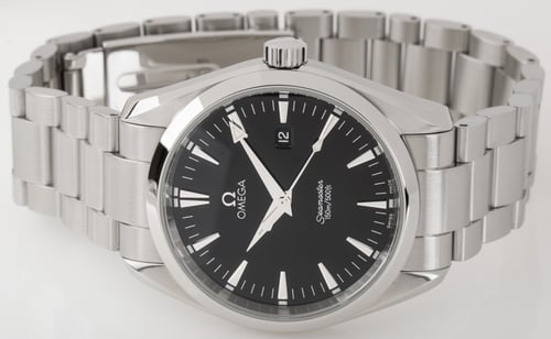 Omega - Seamaster Aqua Terra : 2517.50 : SOLD OUT : black dial on