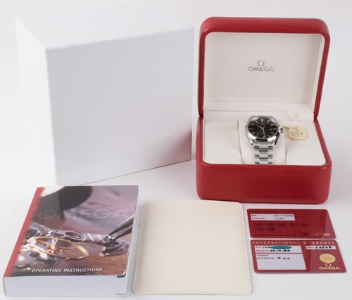 Box / Paper shot of Seamaster Aqua Terra