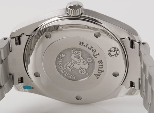 Caseback of Seamaster Aqua Terra