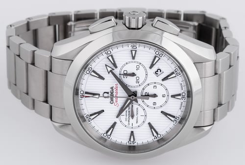 Front View of Seamaster Aqua Terra Chronograph