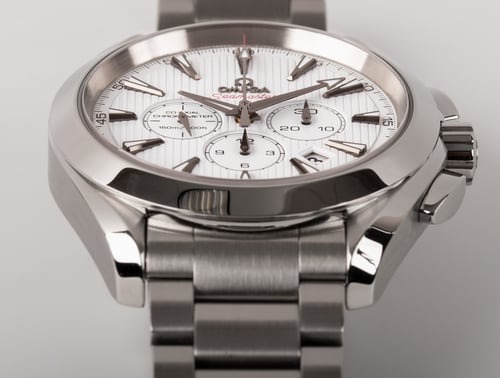 Front Shot  of Seamaster Aqua Terra Chronograph