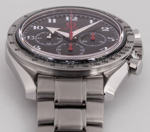 Front Shot  of Speedmaster Broad Arrow 'Olympic Edition'