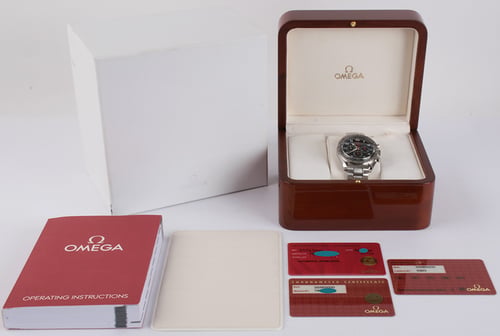 Box / Paper shot of Speedmaster Broad Arrow 'Olympic Edition'