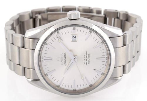 Front View of Seamaster Aqua Terra Co-Axial