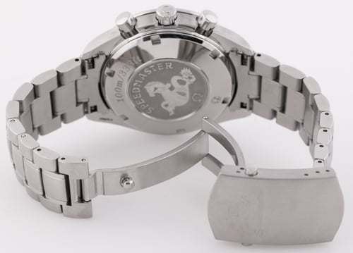 Open Clasp Shot of Speedmaster Date