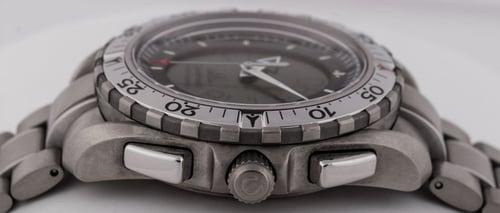 Crown Side Shot of Speedmaster X-33