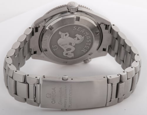 Rear / Band View of Seamaster Planet Ocean