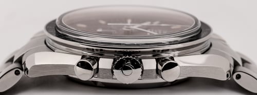 Crown Side Shot of Speedmaster Racing