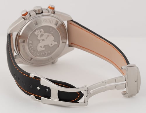 Open Clasp Shot of Seamaster Planet Ocean Chronograph