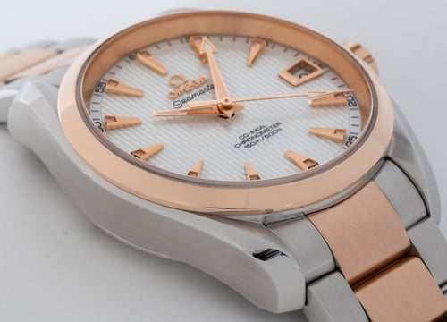 9' Side Shot of Seamaster Aqua Terra 38.5 MM
