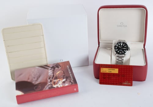 Box / Paper shot of Seamaster Professional Quartz