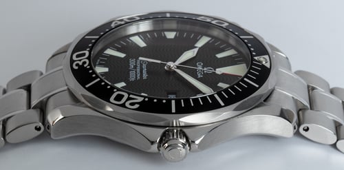 Crown Side Shot of Seamaster Professional Quartz