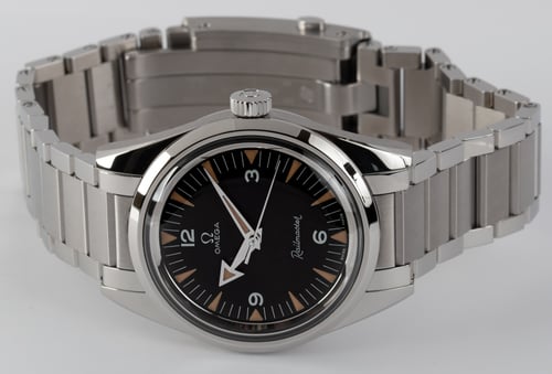 Front View of Seamaster Railmaster 1957 Trilogy