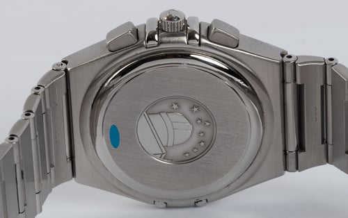 Caseback of Constellation Chronograph