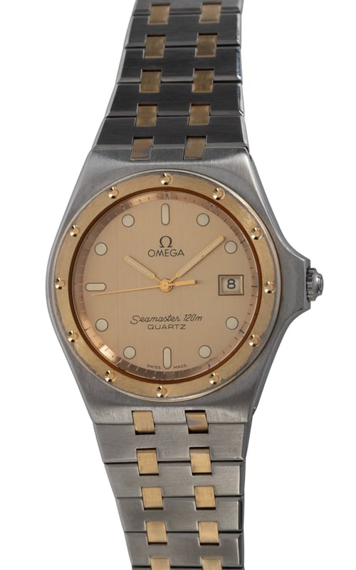 Omega - Seamaster 120 'Alveoles' : 396.0908 : SOLD OUT : gold dial
