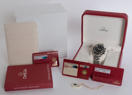 Box / Paper shot of Seamaster Planet Ocean Chronograph 38MM