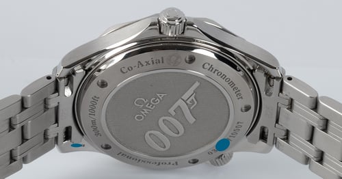 Caseback of Seamaster Professional 'Casino Royale' Limited Edition