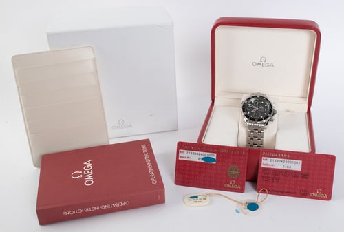 Box / Paper shot of Seamaster Professional Chronograph