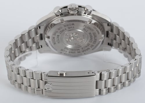 Rear / Band View of Speedmaster Moonwatch Professional Master Chronometer