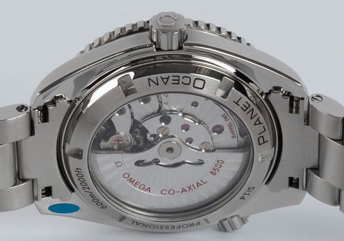 Caseback of Seamaster Planet Ocean