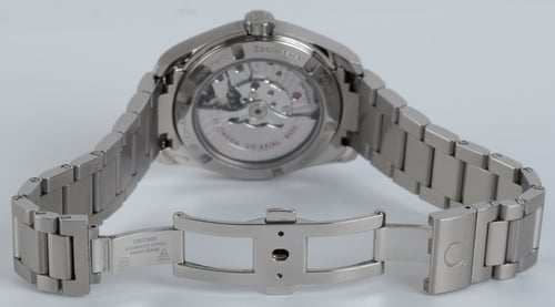 Open Clasp Shot of Seamaster Aqua Terra 150M 38.5 MM
