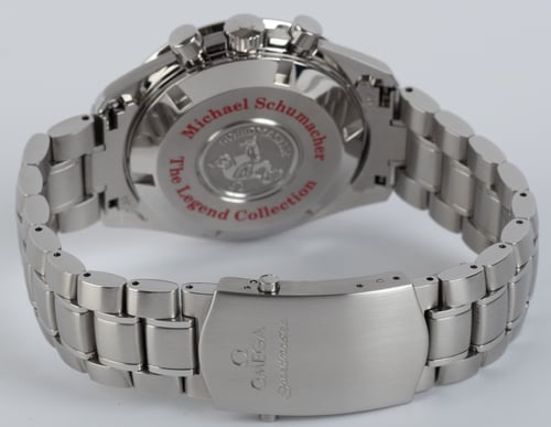 Rear / Band View of Speedmaster 'The Legend' Schumacher