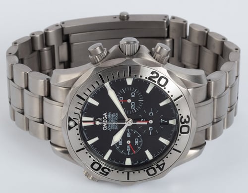 Front View of Seamaster Professional Chronograph