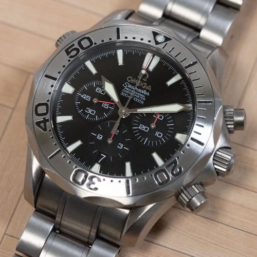 Stylied photo of  of Seamaster Professional Chronograph