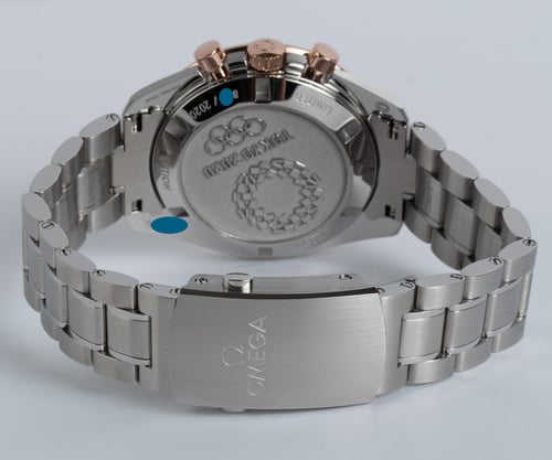 Rear / Band View of Speedmaster Tokyo 2020 Olympic