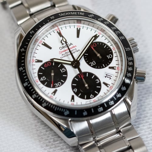 Extra Shot of Speedmaster Date 40 'Panda'