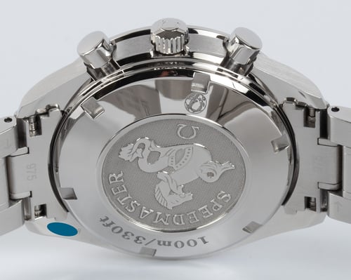 Caseback of Speedmaster Date 40 'Panda'