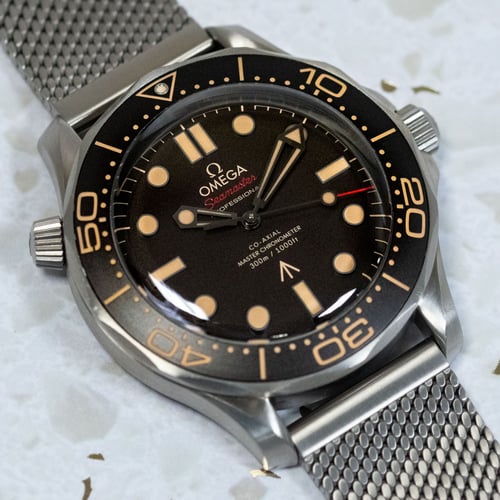 Stylied photo of  of Seamaster 007 Edition 'No Time to Die'