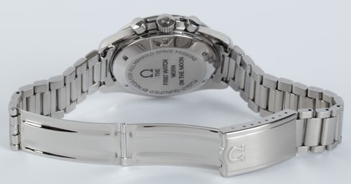 Open Clasp Shot of Speedmaster 'Straight Writing'