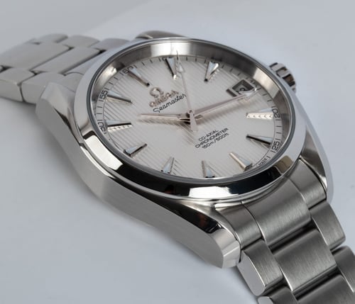 9' Side Shot of Seamaster Aqua Terra 38.5 MM