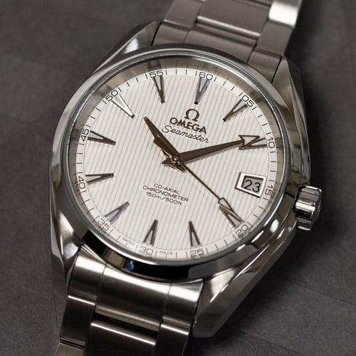 Stylied photo of  of Seamaster Aqua Terra 38.5 MM