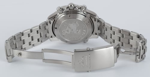 Open Clasp Shot of Seamaster Professional Chronograph