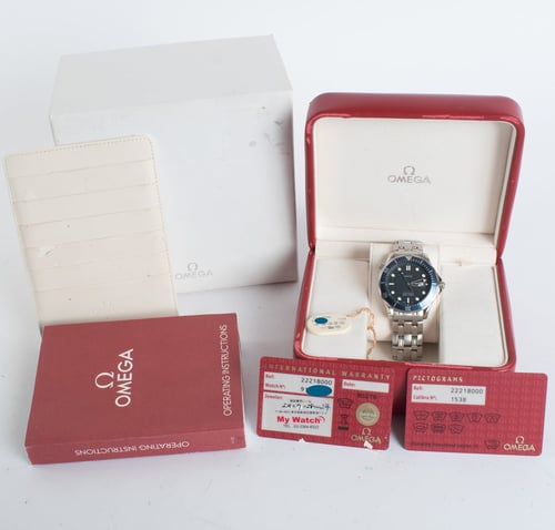 Box / Paper shot of Seamaster Professional Quartz