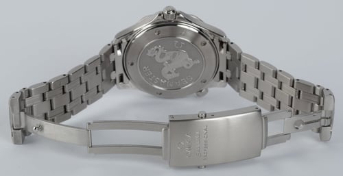 Open Clasp Shot of Seamaster Professional Quartz