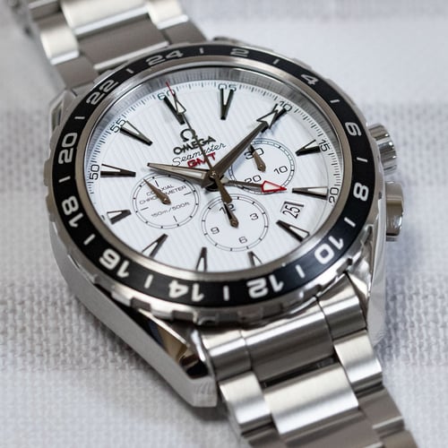 Extra Shot of Seamaster Aqua Terra GMT Chronograph