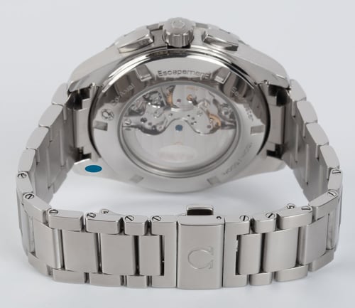 Rear / Band View of Seamaster Aqua Terra GMT Chronograph