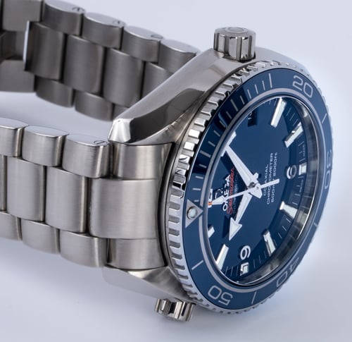Dial Shot of Seamaster Planet Ocean