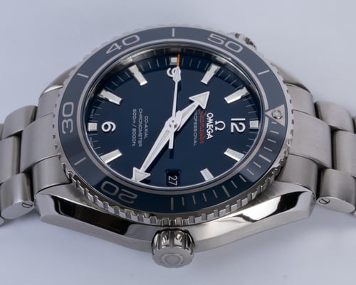 Crown Side Shot of Seamaster Planet Ocean Big Size