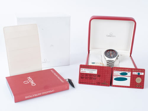 Box / Paper shot of Speedmaster Mark II Chronograph