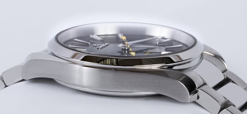 9' Side Shot of Seamaster Aqua Terra 'Bumblebee' 15,000 Gauss