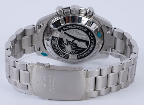 Rear / Band View of Speedmaster Apollo Soyuz 'Moonwatch'