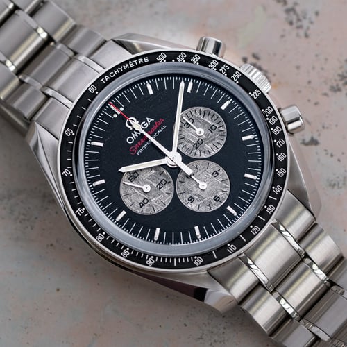 Stylied photo of  of Speedmaster Apollo Soyuz 'Moonwatch'