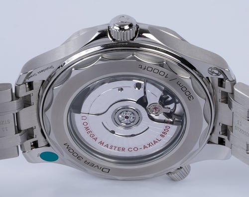 Caseback of Seamaster Diver 300M