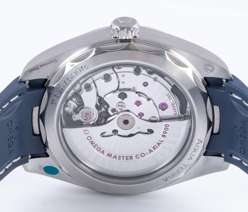Caseback of Seamaster Aqua Terra 41